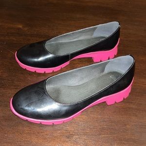 CAMPER rain boot flats